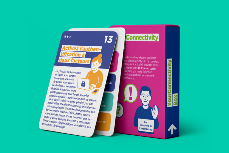 Picture of YourConnectivity box cards